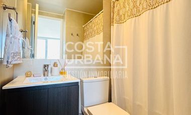 Departamento con vista al mar, Costa de Montemar 1 D | 1 E