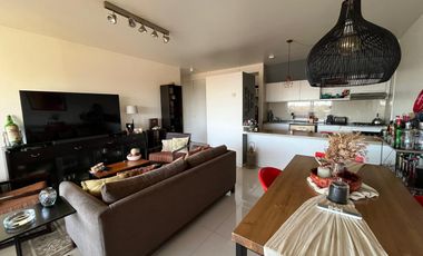 Departamento en alquiler, 2 ambientes en Marinas del Canal, con vista al río y parrilla