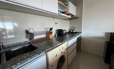 Departamento en alquiler, 2 ambientes en Marinas del Canal, con vista al río y parrilla