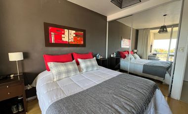 Departamento en alquiler, 2 ambientes en Marinas del Canal, con vista al río y parrilla