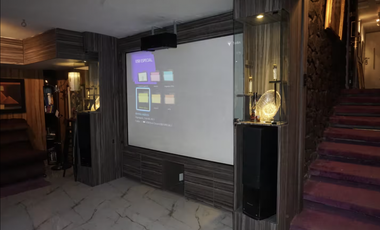 Loft en renta amueblado con cine en colonia la paz