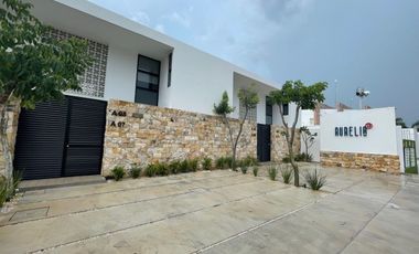 DEPARTAMENTO EN RENTA, Aurelia 12 en Temozon, al Nte. de Mérida, Yuc.