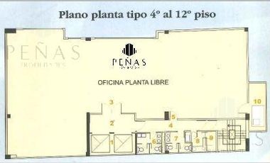 Oficina en  Centro Porteño