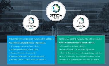 Oficina en venta, Officia Pilar - Edificio Work