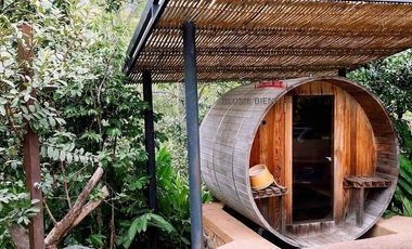 Renta casa en Malinalco, con alberca y gran jardín