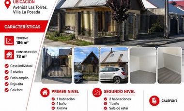 VENDO CASA ESQUINA  EN VILLA LA POSADA EN CORONEL