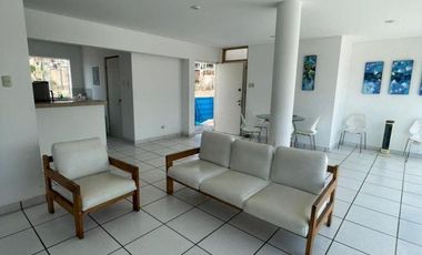 DEPARTAMENTO EN NAPLO CON BALCON ,VISTA A LA PLAYA