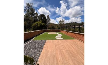 Vendo apartaestudio entrada El Retiro, con salida a zona verde privada