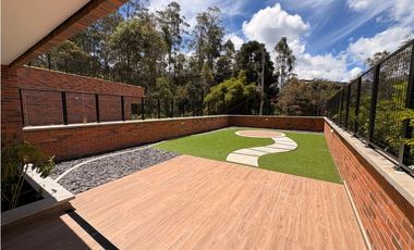 Vendo apartaestudio entrada El Retiro, con salida a zona verde privada