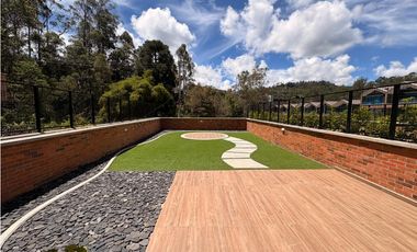 Vendo apartaestudio entrada El Retiro, con salida a zona verde privada