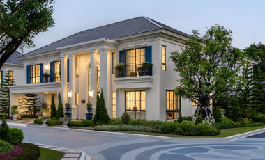 Luxury house for sale, Setthasiri, Bang Na Km. 10, the potential location on the main road near Mega Bangna