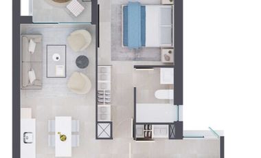 Departamento en venta  en MACUL