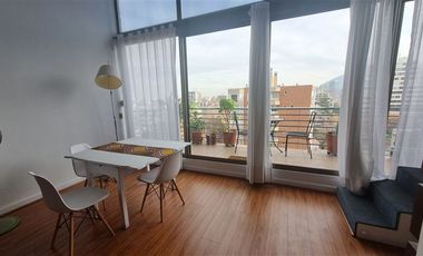 Departamento en Arriendo en Metro Los Leones*LOFT Amoblado*