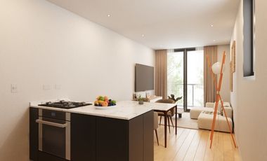 Venta Depto monoambiente divisible en Belgrano con Balcon