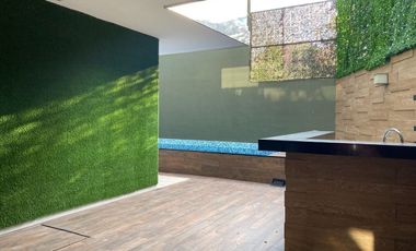 Departamento amueblado, con piscina en área social en Sodzil Norte