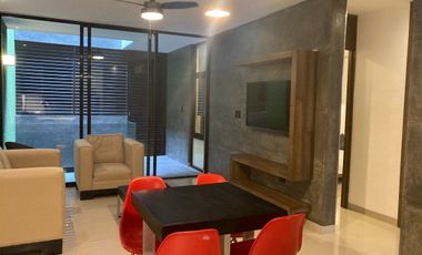 Departamento amueblado, con piscina en área social en Sodzil Norte