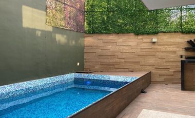 Departamento amueblado, con piscina en área social en Sodzil Norte
