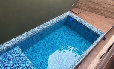 Departamento amueblado, con piscina en área social en Sodzil Norte