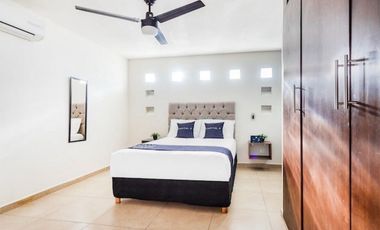 Departamento amueblado en Ave. Andrés García Lavín, San Ramon Norte