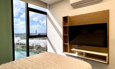 Departamento amueblado en renta en Adamant, en Cabo Norte, Mérida