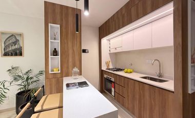 VENTA: departamento de dos dormitorios con pileta, patio y parrillero. Rosario, centro
