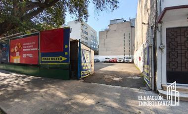 Venta de Terreno, Del Valle sur, Benito Juarez, Ciudad de México.