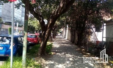 Venta de Terreno, Del Valle sur, Benito Juarez, Ciudad de México.
