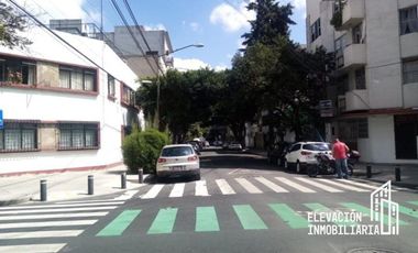 Venta de Terreno, Del Valle sur, Benito Juarez, Ciudad de México.