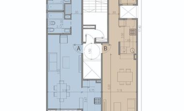 Departamento en venta en construccion 3 ambientes en  Lanús Este TERRASUR VI