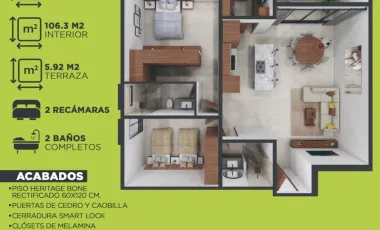 Departamento en renta en Guadalupe, Culiacán, Sinaloa