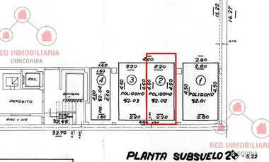 Cochera en venta en Concordia