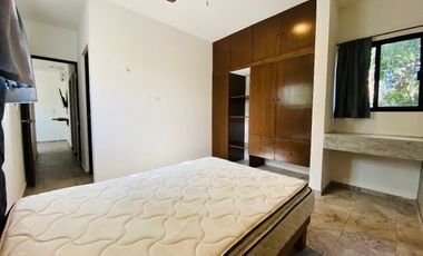 DEPARTAMENTO AMUEBLADO EN RENTA VIBRAS TULUMINATI -2 CUADRAS DE ALTABRISA