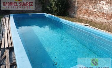 CHALET terreno libre y lote libre con pileta - Credito Hipotecario