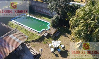 CHALET terreno libre y lote libre con pileta - Credito Hipotecario