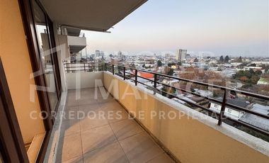 Departamento en Arriendo en Departamento 1D–1B con Vista Oriente – Edificio Monteprado, Centro de Chillán