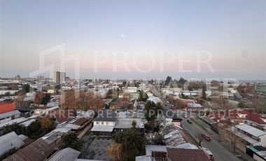 Departamento en Arriendo en Departamento 1D–1B con Vista Oriente – Edificio Monteprado, Centro de Chillán