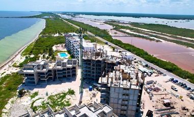 Departamento en Venta en Marsancrisanto, San Crisanto Yucatán (EB-WD5473)