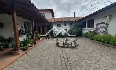 ARRIENDO CASA-PARCELA PIEDRA ROJA CHICUREO 4D+SERVICIOS