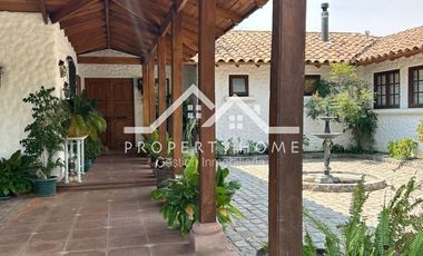 ARRIENDO CASA-PARCELA PIEDRA ROJA CHICUREO 4D+SERVICIOS