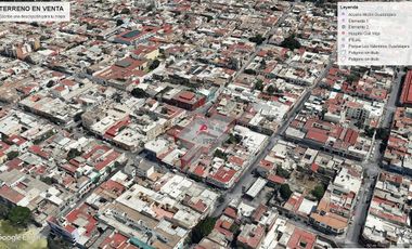 Terreno en Venta de Uso Mixto en Colonia Artesanos, Guadalajara Centro