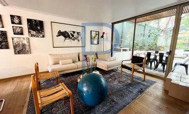 DEPARTAMENTO CON JARDIN PRIVADO A PASOS DE METRO Y COSTANERA