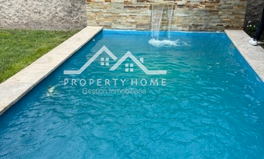 ARRIENDO CASA 3 DORM+SERVICIO+PISCINA+QUINCHO PIEDRA ROJA