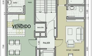 Departamento 3 ambientes con cochera en venta en Quilmes