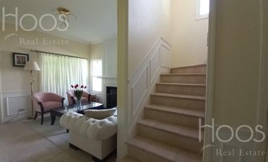 Excelente casa 6 amb.con gran quincho, jardin y pileta climatizada! en Estancias Del Pilar