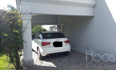 Excelente casa 6 amb.con gran quincho, jardin y pileta climatizada! en Estancias Del Pilar