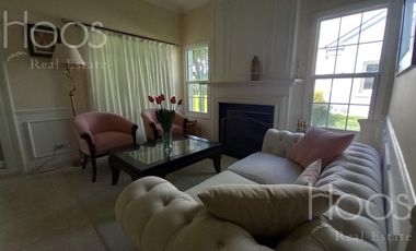 Excelente casa 6 amb.con gran quincho, jardin y pileta climatizada! en Estancias Del Pilar