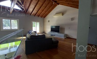Excelente casa 6 amb.con gran quincho, jardin y pileta climatizada! en Estancias Del Pilar