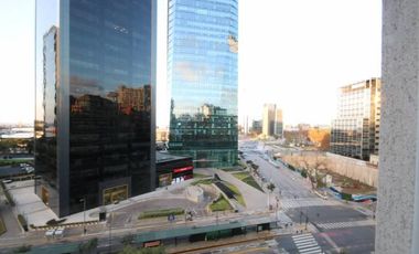 Edificio de oficinas entre medianeras, con doble frente sobre la Av. L.N. Alem