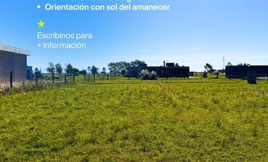 Terreno en  urbanizacion Trisquelia
