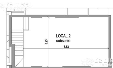 Venta con renta Local - Centro San Fernando